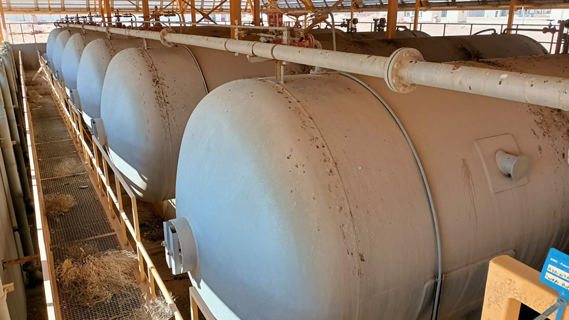 العطاء الثالث - محطة المعالجة (  سعد أ )